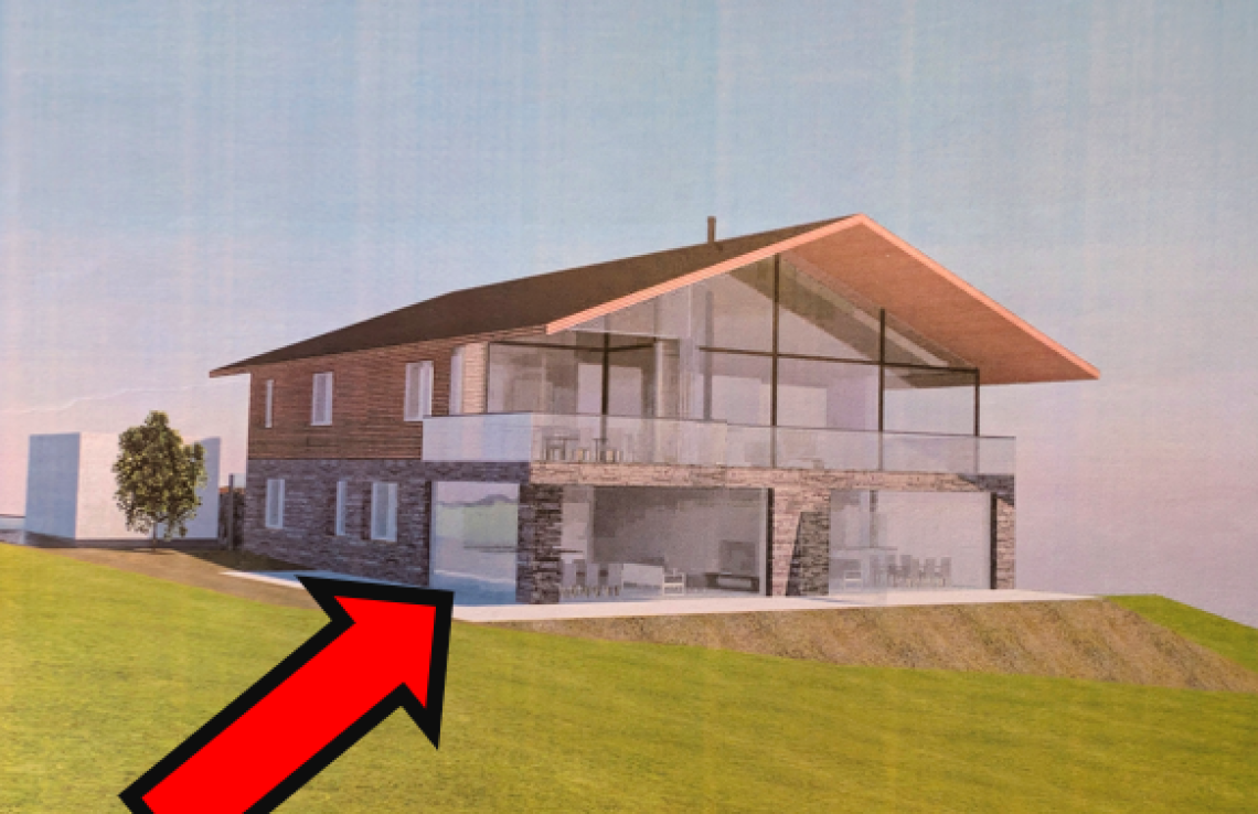 Veröffentlich mit Kennzeichnung der Wohnung